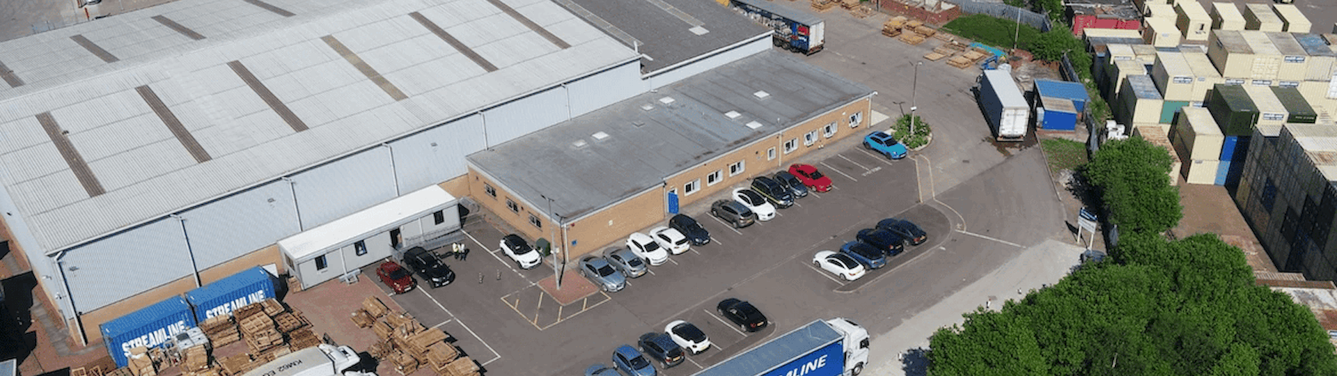 Streamline Shipping Group's Coatbridge Glasgow depot hub