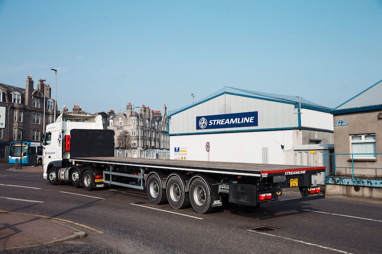 Pallet distribution operations in Central Scotland logistics hub improving delivery efficiency