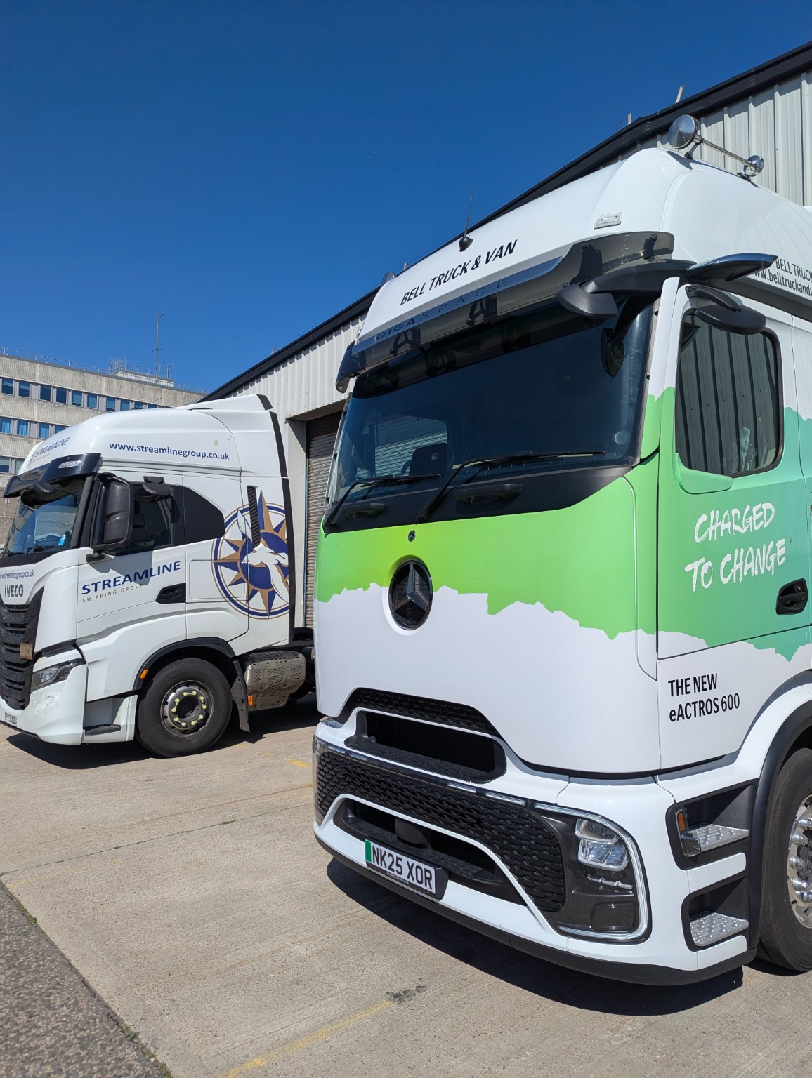 Streamline Trials Electric Artic Unit | Streamline Shipping