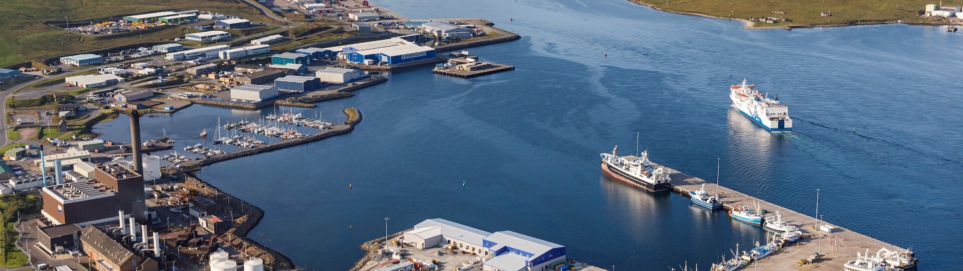 Streamline Shipping in Lerwick, supporting pallet and freight distribution across Scotland