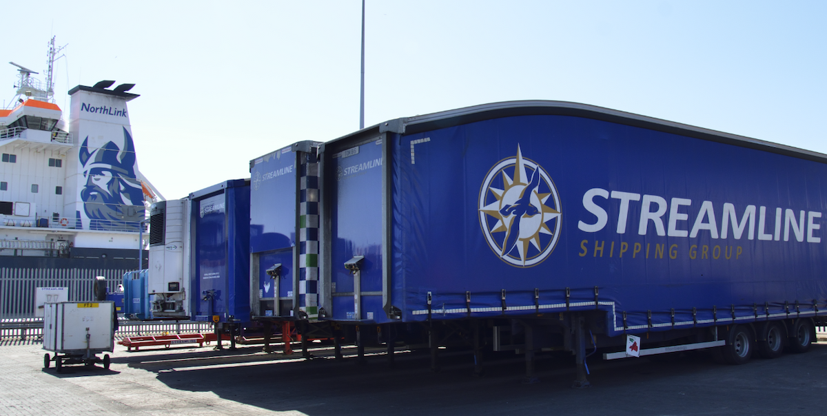 Streamline vehicles at a port location